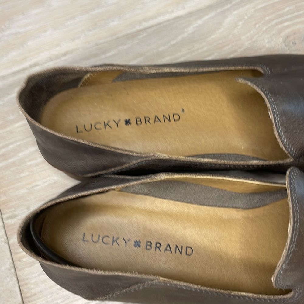 LUCKY BRAND dark driftwood color Cahill style loafer - Picture 4 of 8